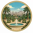 Al-Azhar Park collectible Passport badge