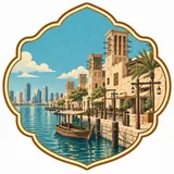 Al Seef collectible Passport badge