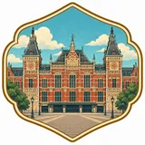 Amsterdam Centraal collectible Passport badge