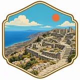 Ancient Thera collectible Passport badge