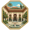 Bahia Palace collectible Passport badge