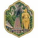 Batu Caves collectible Passport badge