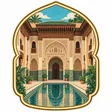 Ben Youssef Madrasa collectible Passport badge