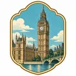 Big Ben collectible Passport badge