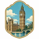 Big Ben collectible Passport badge