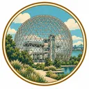 Biosphère collectible Passport badge