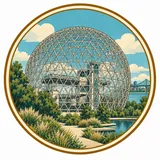 Biosphère collectible Passport badge