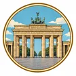 Brandenburg Gate collectible Passport badge