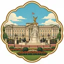 Buckingham Palace collectible Passport badge
