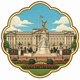 Buckingham Palace collectible Passport badge