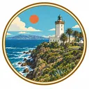 Cape Spartel collectible Passport badge
