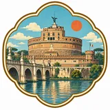 Castel Sant'Angelo collectible Passport badge