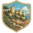 Castelo de São Jorge collectible Passport badge