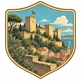 Castelo de São Jorge collectible Passport badge