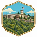 Chapultepec Castle collectible Passport badge
