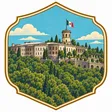 Chapultepec Castle collectible Passport badge