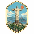Christ the Redeemer collectible Passport badge
