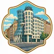 Dancing House collectible Passport badge