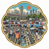 Dhobi Ghat collectible Passport badge