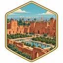 El Badi Palace collectible Passport badge