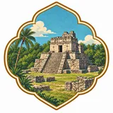 El Meco Archaeological Zone collectible Passport badge