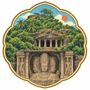 Elephanta Caves collectible Passport badge