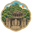 Elephanta Caves collectible Passport badge