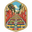Escadaria Selarón collectible Passport badge