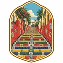 Escadaria Selarón collectible Passport badge