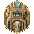 Gothic Quarter collectible Passport badge