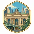 Grand Central Terminal collectible Passport badge