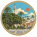 Grand Socco collectible Passport badge