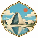 Heydar Aliyev Center collectible Passport badge