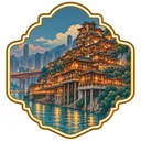 Hongyadong collectible Passport badge