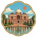 Humayun’s Tomb collectible Passport badge