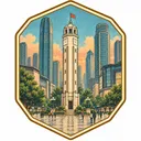 Jiefangbei collectible Passport badge