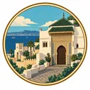 Kasbah of Tangier collectible Passport badge