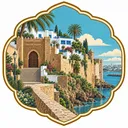 Kasbah of the Udayas collectible Passport badge