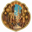 Khan el-Khalili collectible Passport badge