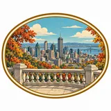 Kondiaronk Lookout collectible Passport badge