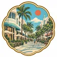 Lincoln Road collectible Passport badge