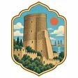Maiden Tower collectible Passport badge