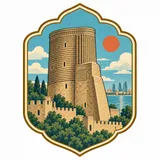 Maiden Tower collectible Passport badge