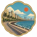 Marine Drive collectible Passport badge
