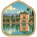 Menara Gardens collectible Passport badge