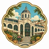 Mercado da Ribeira collectible Passport badge