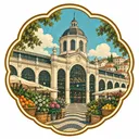 Mercado da Ribeira collectible Passport badge