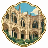 Mosteiro dos Jerónimos collectible Passport badge