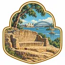 Mrs Macquarie’s Chair collectible Passport badge