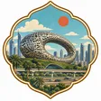 Museum of the Future collectible Passport badge